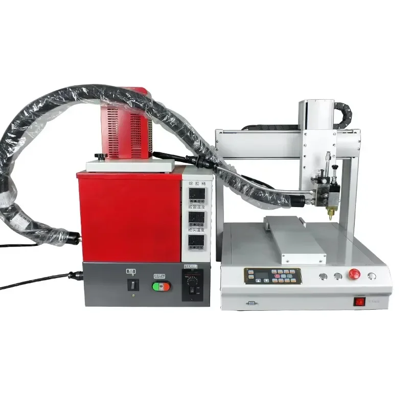 NEW!Deposit Price Hot Melt Adhesive Fully Automatic Large Capacity Semi-automatic Melt Manual Application Spray Dispensing Machi