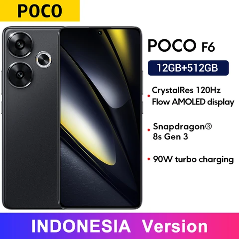 Смартфон Poco F6, 12/512ГБ, global