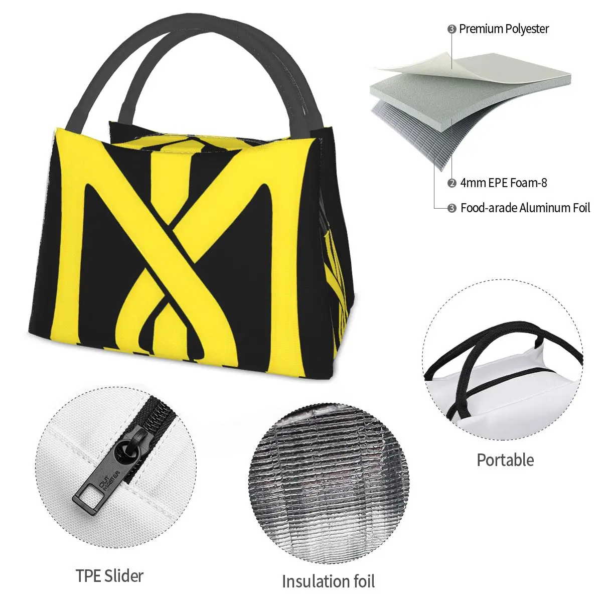 Scarface Tony Montana Portable insulation bag for Cooler Thermal Food Office Pinic Container