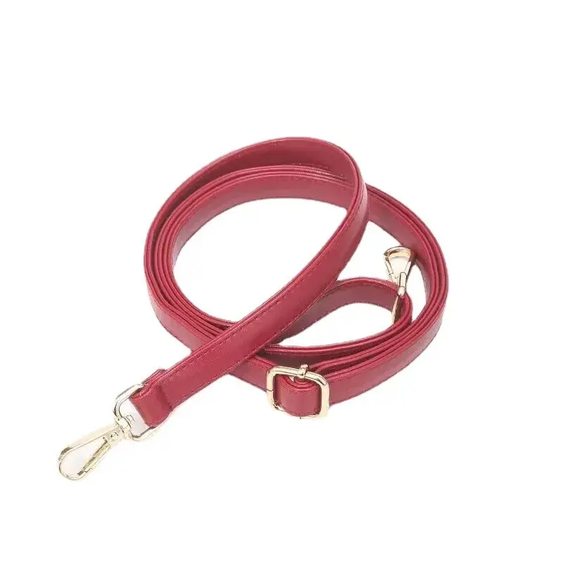 Fashion Adjustable Handle Strap Bag Parts W1.8cm L130cm Shoulder Crossbody Package Replacement Belt Pu Leather Bags Accessories