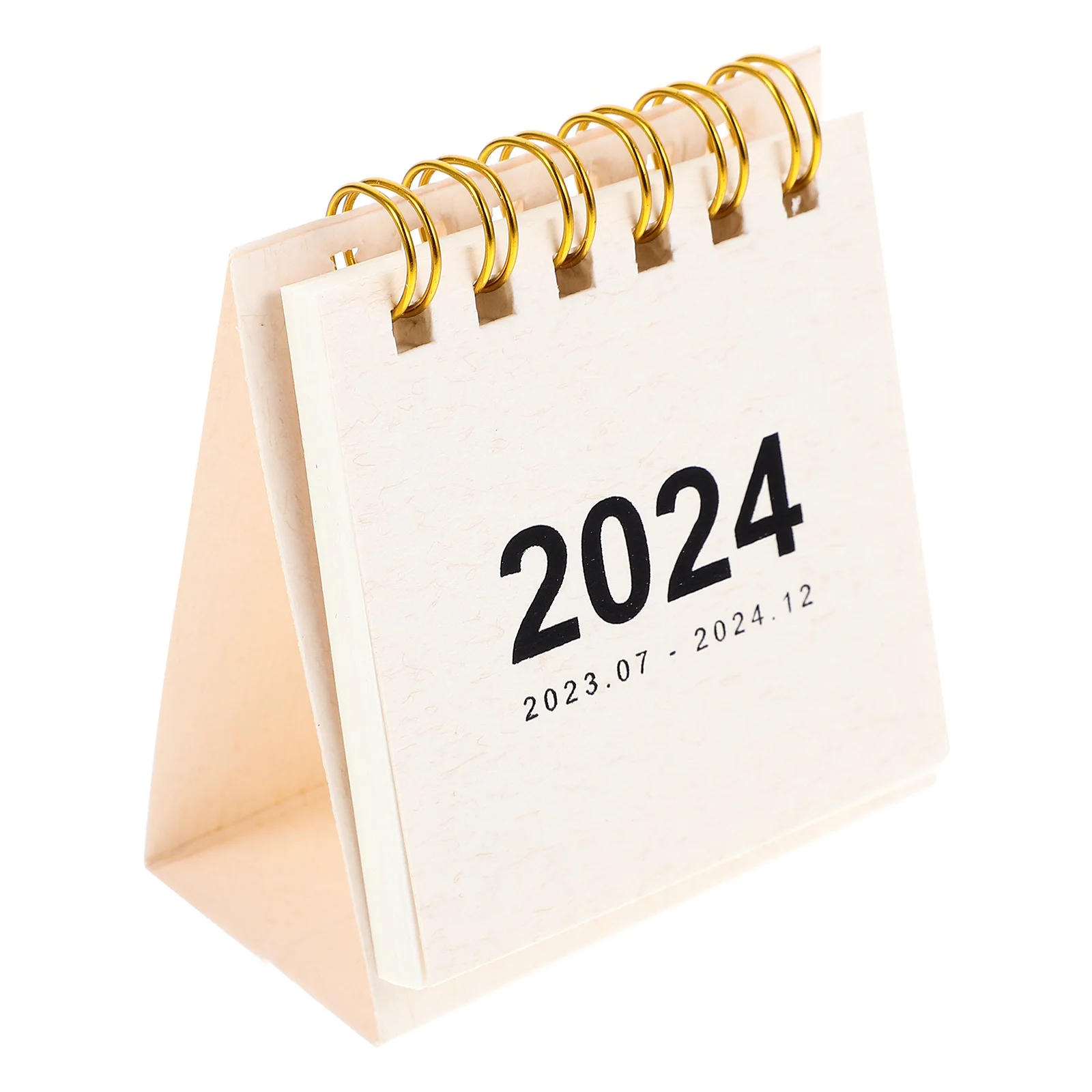 Practical Reliable 2024 Small Desk Calendar Rich Content Clear Months Weekdays Decorative Office Accessory Small Calendar