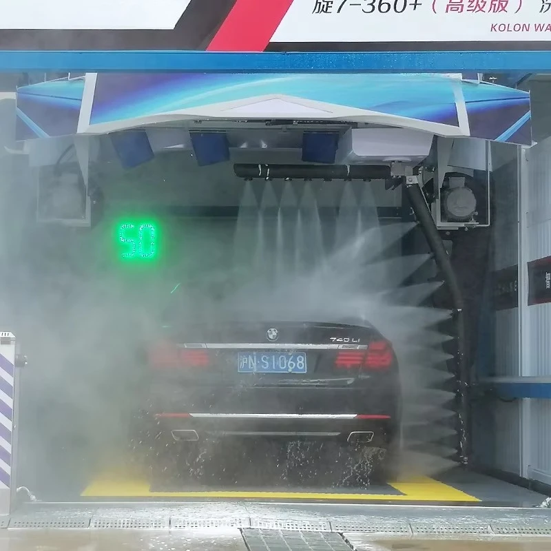 Automatic Car Wash Machine Touchless Drive Through Car Wash System for Gas Station Auto Detailing Shop Customized