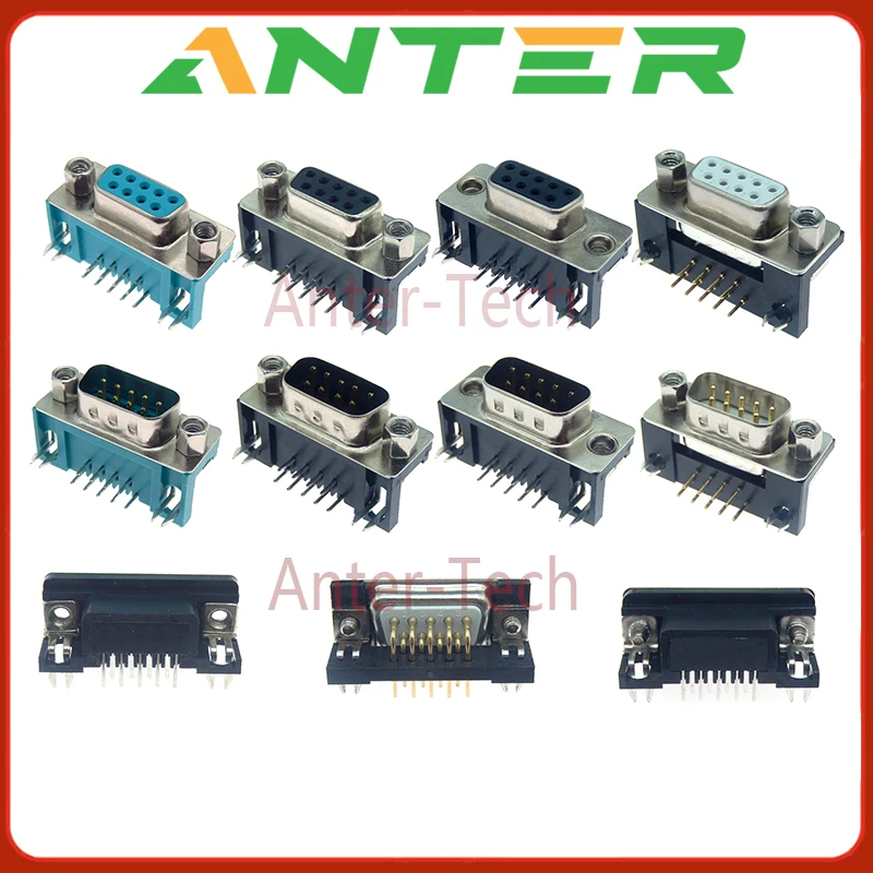 2PCS DB9 Gold Plati…