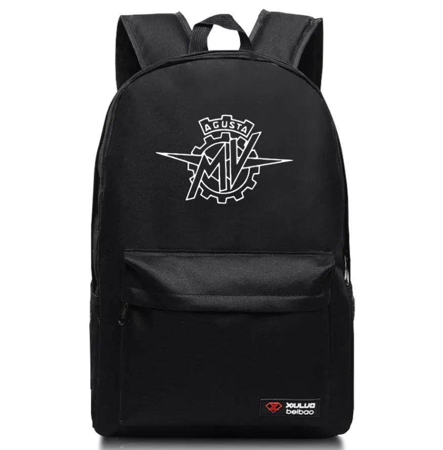 

2023 New Men's Fashion Agusta MV Logo Leisure Travel Knapsack Computer Notebook Multifunctional Motorcycle Car Backpack