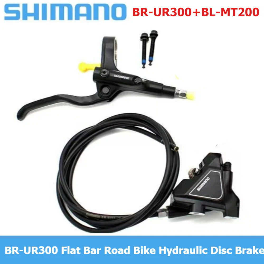 

SHIMANO MT200/UR300 Hydraulic Disc Brake Flat Mount Brake Road Bike Hydraulic Disc Brake BR-UR300 BL-MT200