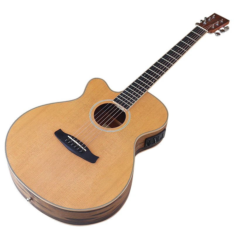 Left-Handed 40/41inch Acoustic Guitar folk guitar 6-String