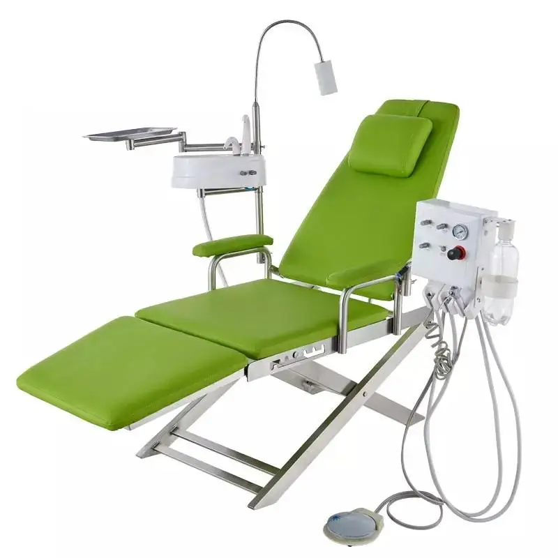 

Yayida Foldable Portable Spa Clinic Office Use Foldable Dental Chair Spare Teeth Whitening Portable Dental Chair