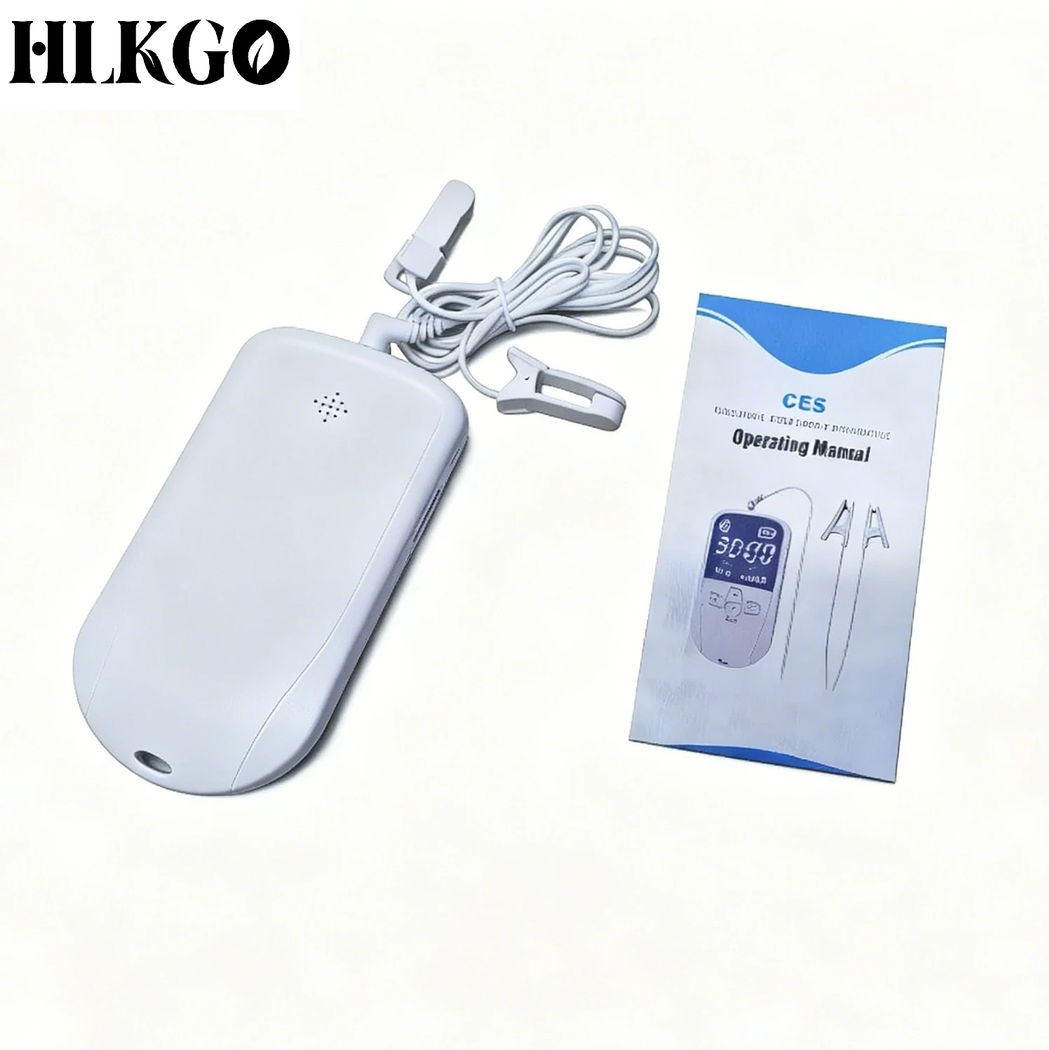 

Электронный импульсный акупунктурный аппарат CES - ушной клипс для стимуляции вагусного нерва, улучшение сна, снятие тревоги, управление стрессом