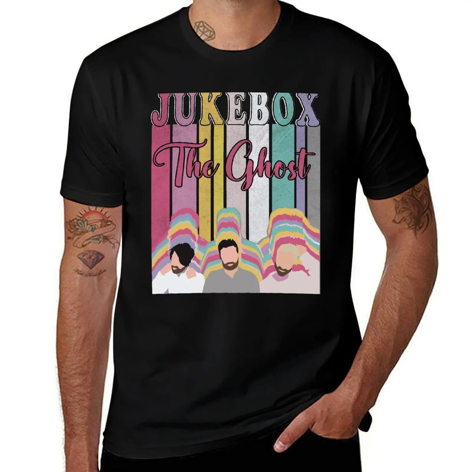 

Jukebox T-Shirt t shirt for man 100 percent cotton man t shirt summer t shirts for man pack white T-shirt