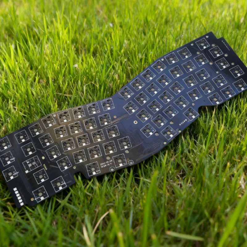 

Owlab Spring Alice Клавиатура Пластина Пользовательская сменная печатная плата и внутренний корпус Модель Пружина 67-клавишная трехрежимная печатная плата с возможностью горячей замены