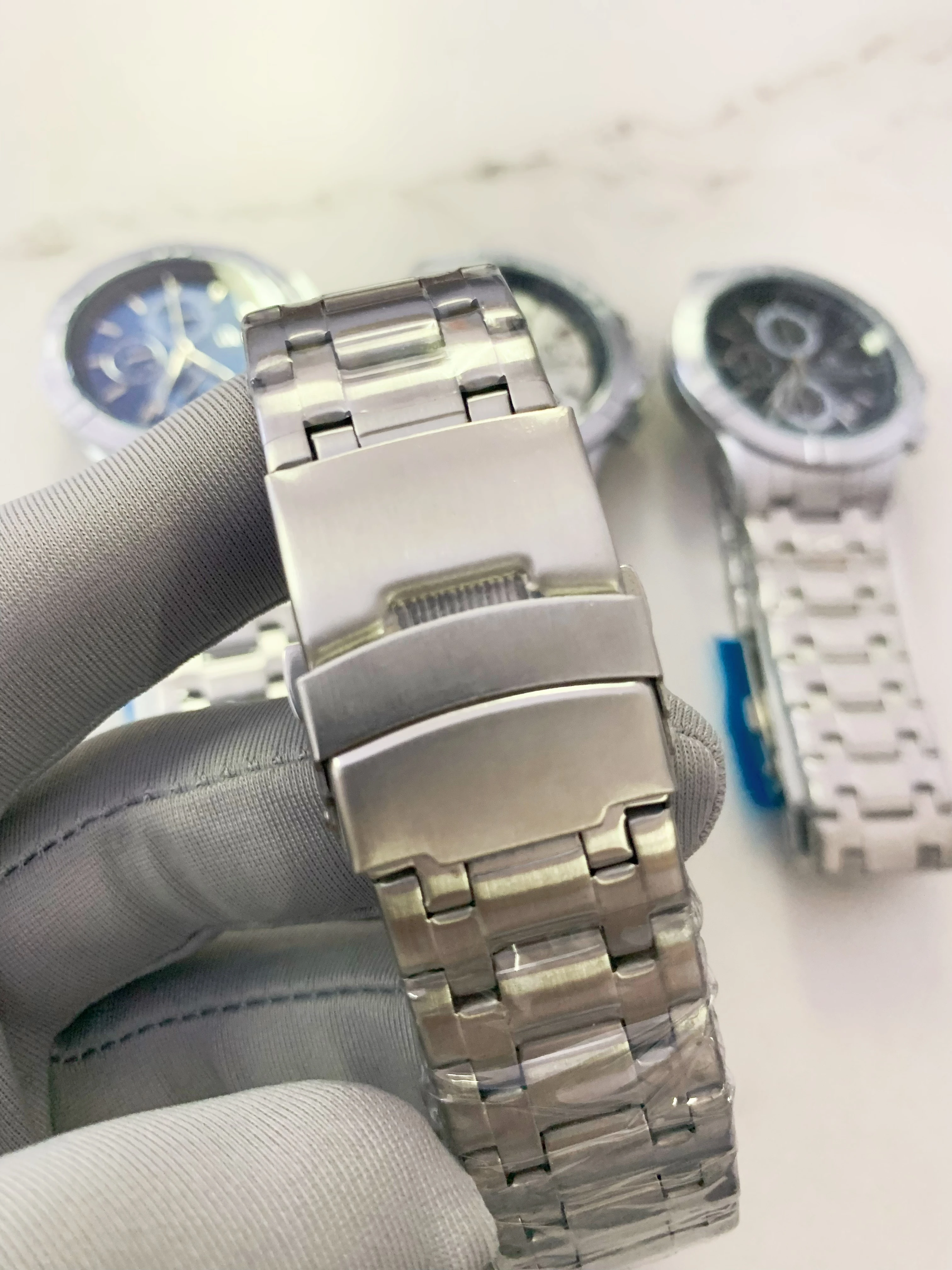 ساعة كوارتز بسوار فولاذي بتصميم بسيط، ساعة يد كلاسيكية بتصميم ريترو إن