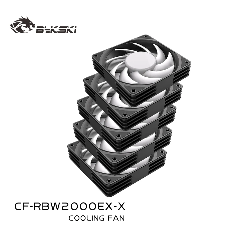 

Bykski CF-RBW2000EX-X 1/2/3/4/5/6 шт. 120 мм вентилятор для водяного охладителя, корпус компьютера, 2000 об/мин, поддержка радиатора, ШИМ, регулировка скорости