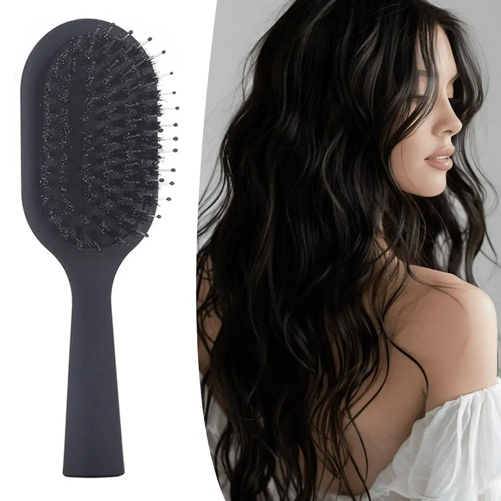 Portable Pig Bristle Air-Cushioned Comb Hair Brush Massage Comb Hair Styling Tool Hair Beauty Salon Accessories Hairdressing