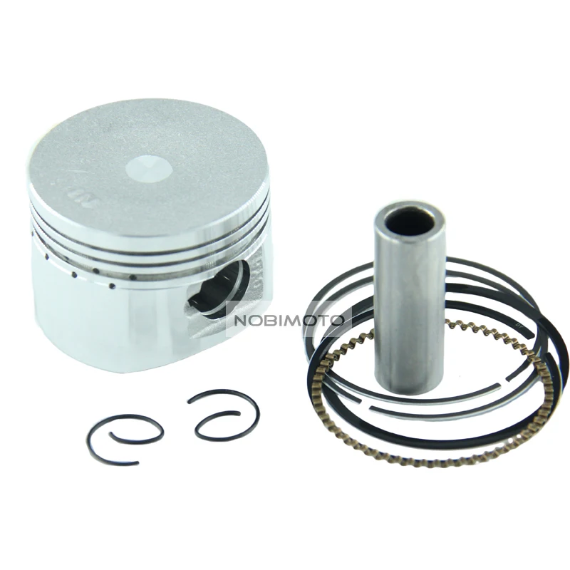 ATV Quad Scooter Parts 52.4mm Piston GY6 125CC Water cooled 15mm Pin Set Kit Assy Piston For Scooter Atv Quad