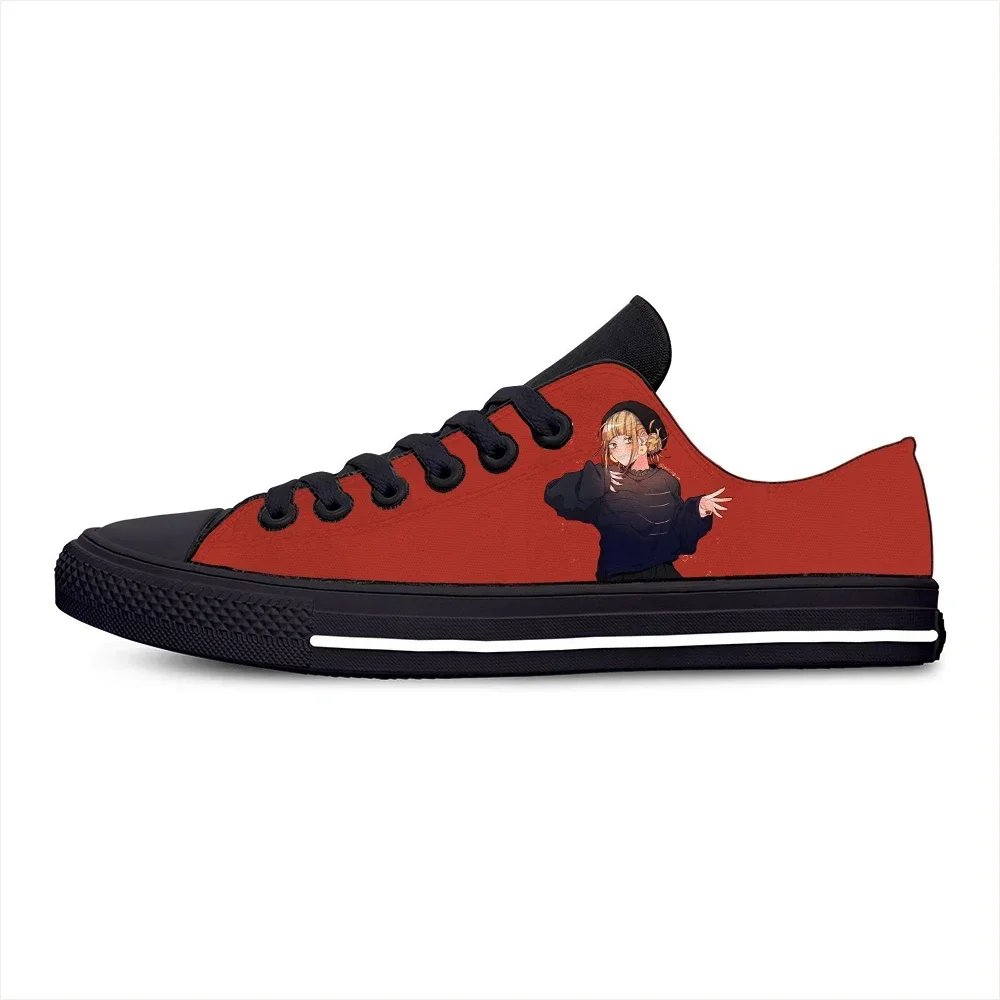 Hot Cool Fashion Low Top Lightweight Sneakers Classic Canvas Shoes Man Woman Himiko Toga High Quality Casual Board Shoes
