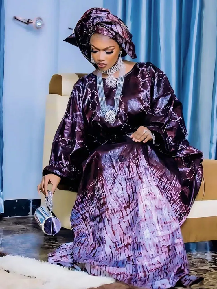 

Custom African Elegant Style Classic Print Dress, Plus Size for All Seasons Birthday & Carnival