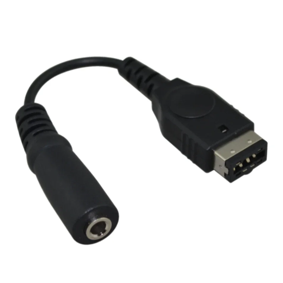 1000pcs 3.5mm Headset Converter Cable Earphone Plug Adapter Cord for GBA SP for GameBoy Advance SP