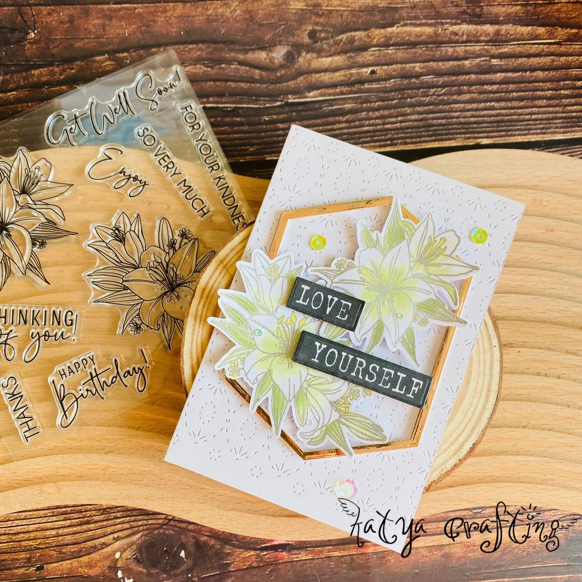 MangoCraft kwiaty kwiatowe wykrojniki wyczyść znaczek Scrapbooking do ręcznego dekorowania albumów umiera znaczki na robienie papierowych kartek