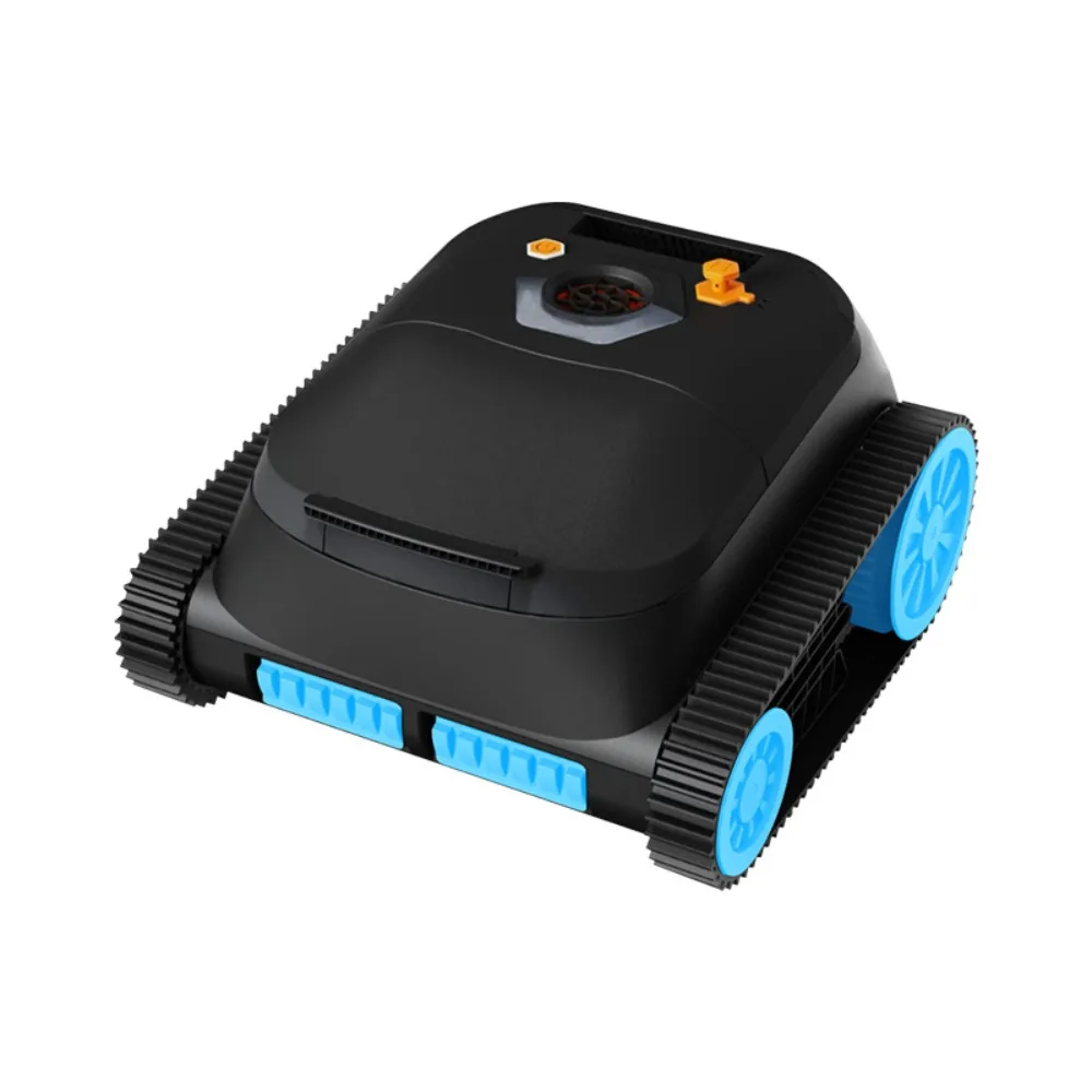 Automatic Pool Robot Cleaner With Remote Control Climb Wall and Floor for Big Size Swimming Pool