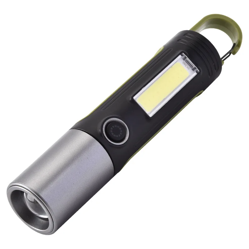 New Emergency Multifunctional Long-range Flashlight Work Light Side Lamp Outdoor Camping High-brightness Flashlight Wholesale
