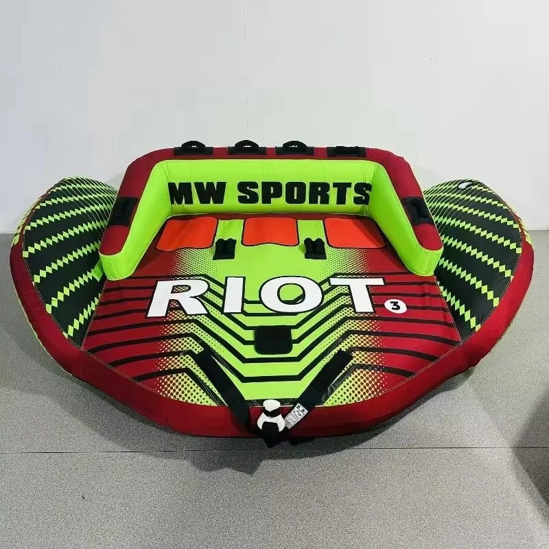 Colorful Patterns Inflatable Flying Manta Ray Water Ski Tube Inflatable Water Ski Tube Water Towable Ski Tube