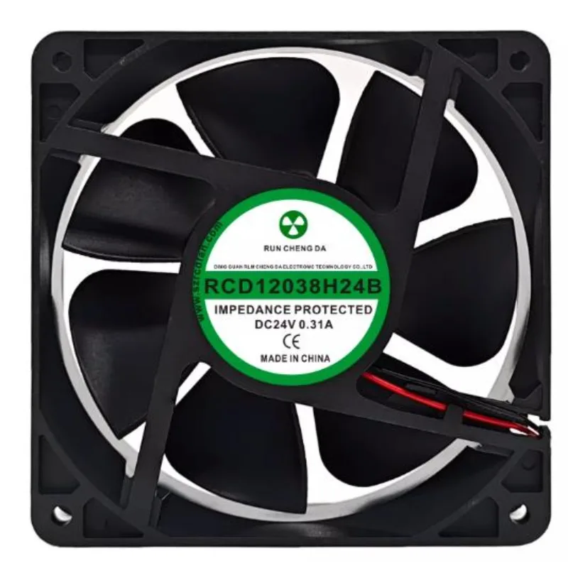 

Новый вентилятор для RCD12038H24B 24В 0.31А 0.45А 0.6А, охлаждающий вентилятор 120*120*38мм