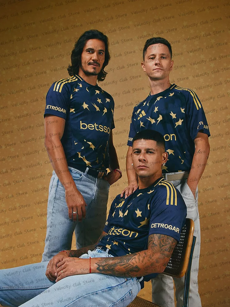 

Summer New Men's Football Jerseys 2025 Home Away Soccer Jerseys Team Uniform Football Short Sleeve Shirts