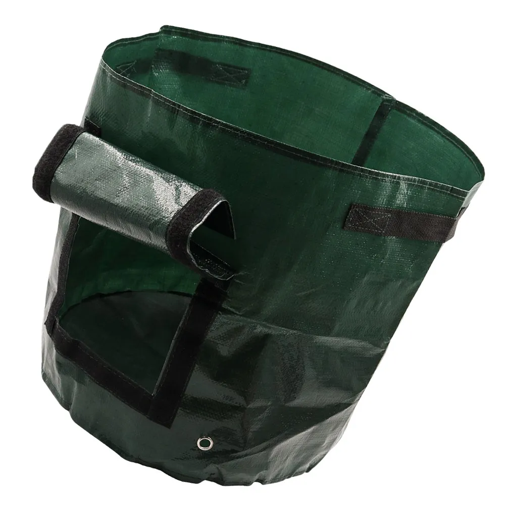 10 Gallons 35x45cm Premium Heavy Duty Fabric Potato Planting Bag Breathable Root Aeration Grow Pouch for Potatoes Carrots