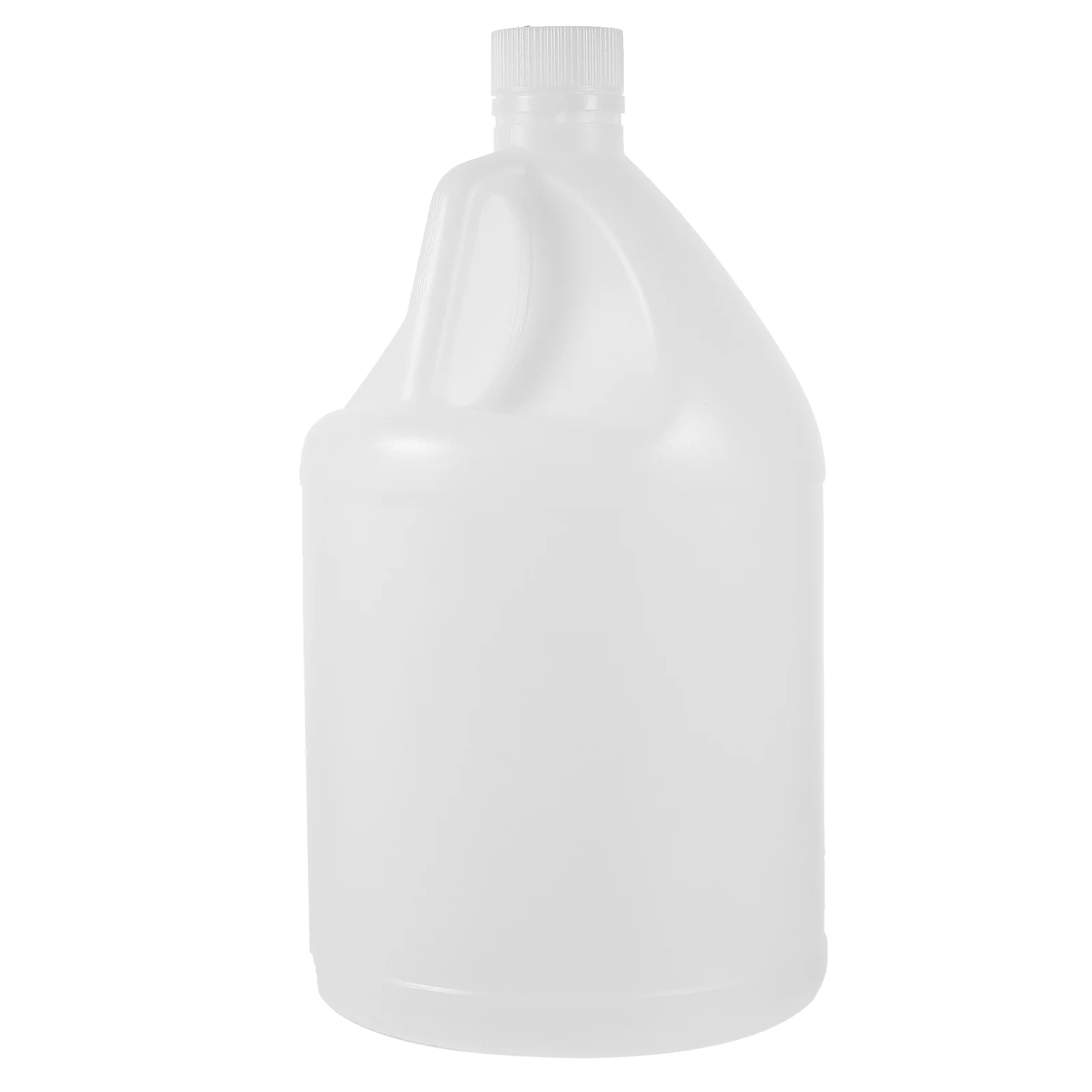 Plastic Barrel Gallon Bottle Water Jug Container Empty Hdpe Kettle With Lid Bucket Handle White Pitcher