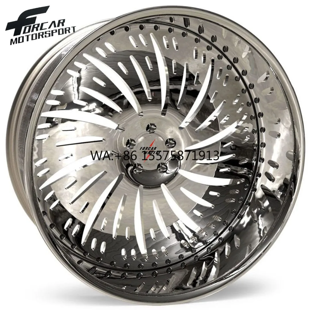 

Forcar 2-Piece Design T6061 Aftermarket Best Price Popular Design R21 5*112 5*114.3 New Forged Wheels for RR L7 L6 L9 S800