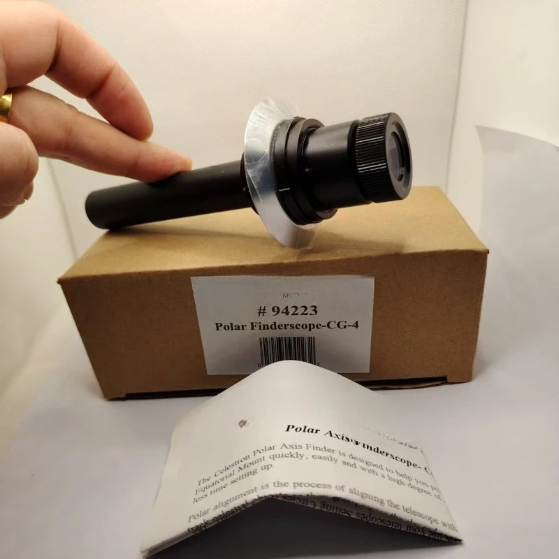 CG4 Polar Axis Telescope Accessories - Suitable for Xinda EQ3D Equatorial Mount