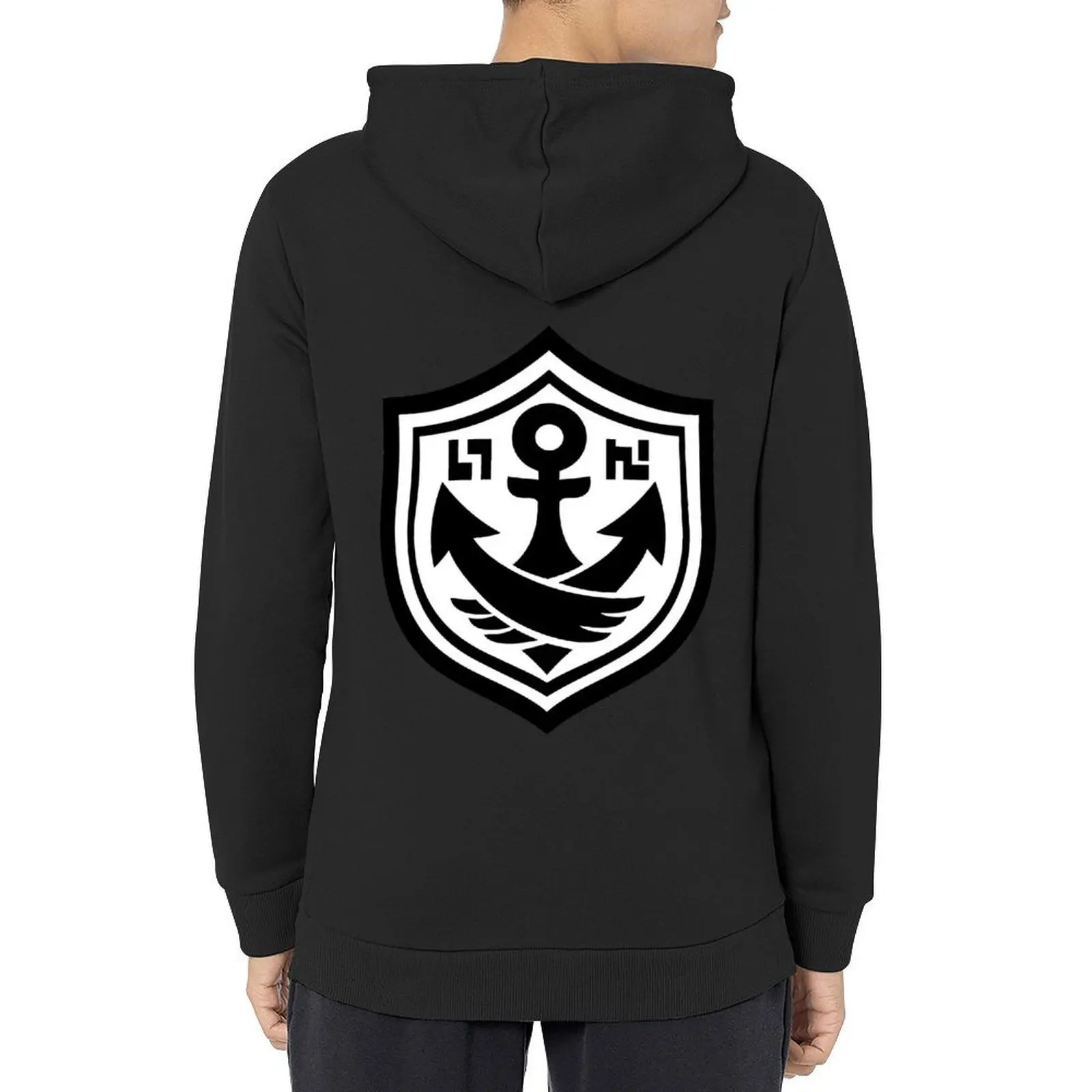 

SquidForce White Anchor Tee Hoodie men's winter sweater korean clothes mens designer clothes men's sweat-shirt japanese hoodie