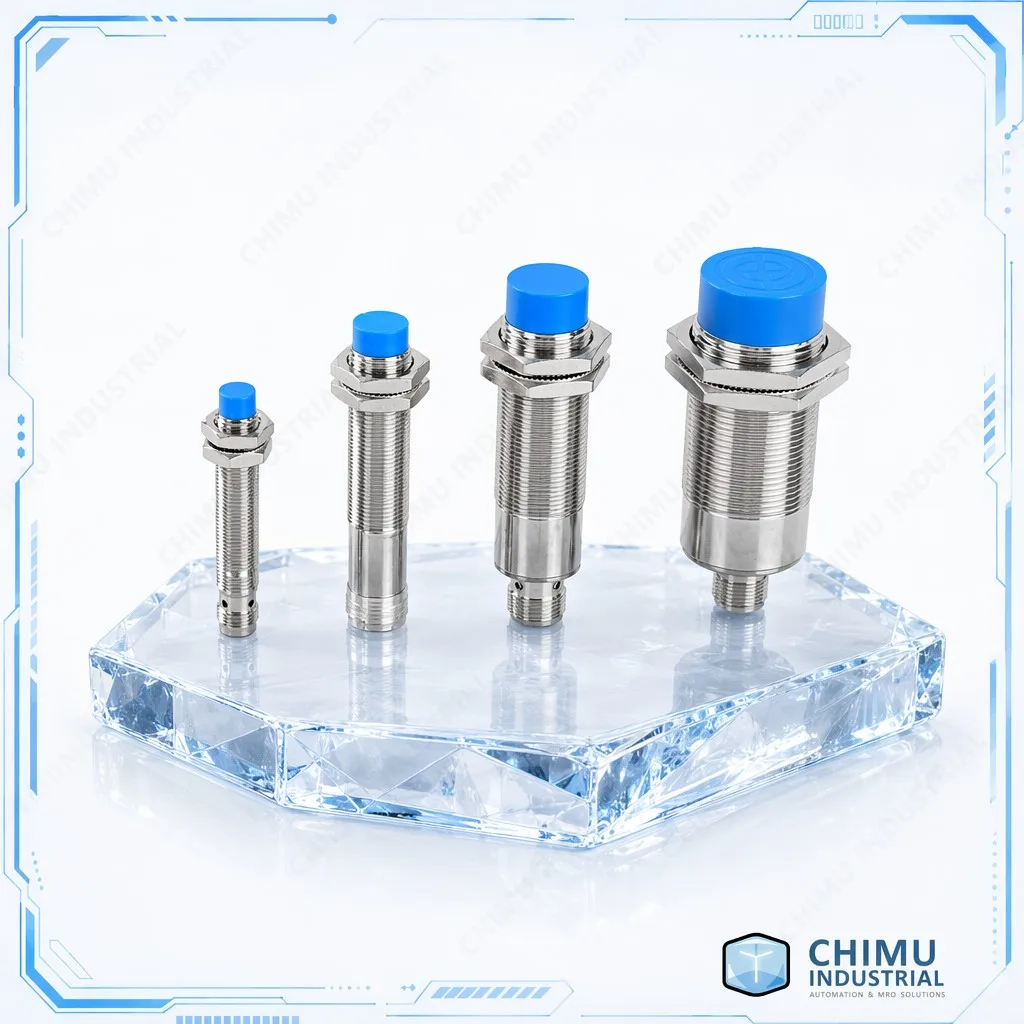 【CHIMU INDUSTRIAL】LJ8 LJ12 LJ18 LJ30 Plug-in Inductive Proximity Sensor Switch NPN PNP NO NC for for Omron Replacement