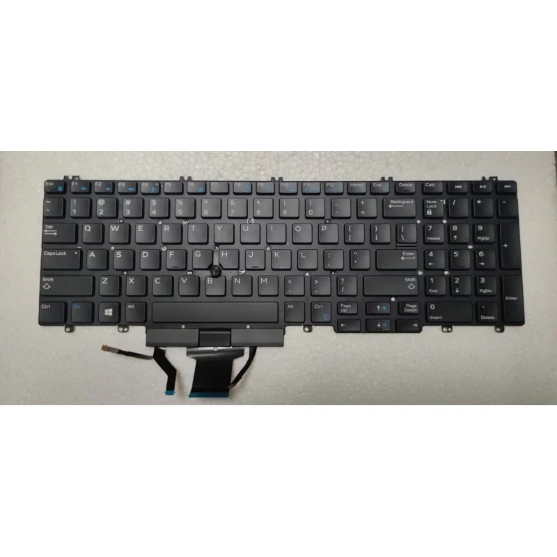 

Z FOR Dell Precision 7530 7540 7730 7740 Laptop US Backlit Keyboard 266YW 0266YW