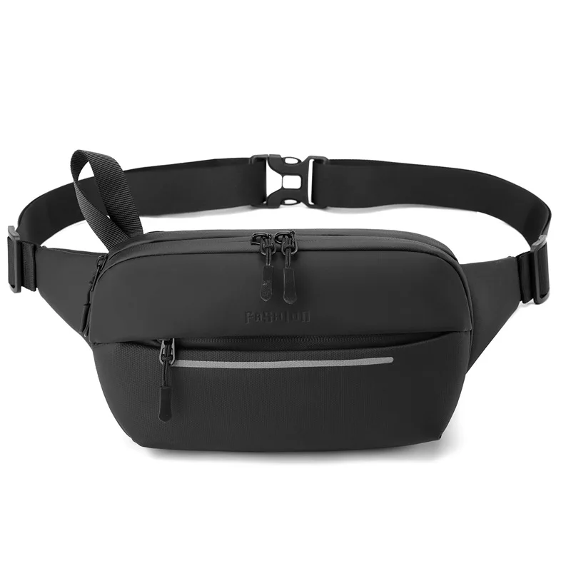New Men's Chest Bag, Outdoor Sports Travel Crossbody Bag, Fashionable and Simple Single-shoulder Bag, Casual Small Crossbody Bag