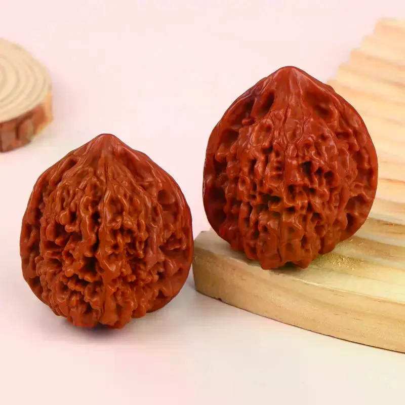

Wenwan Walnuts Walnut King Yong Kirin Pattern Official Hat Four-Tiered Lion Head Fine Pairing High Polished Decor Gifts