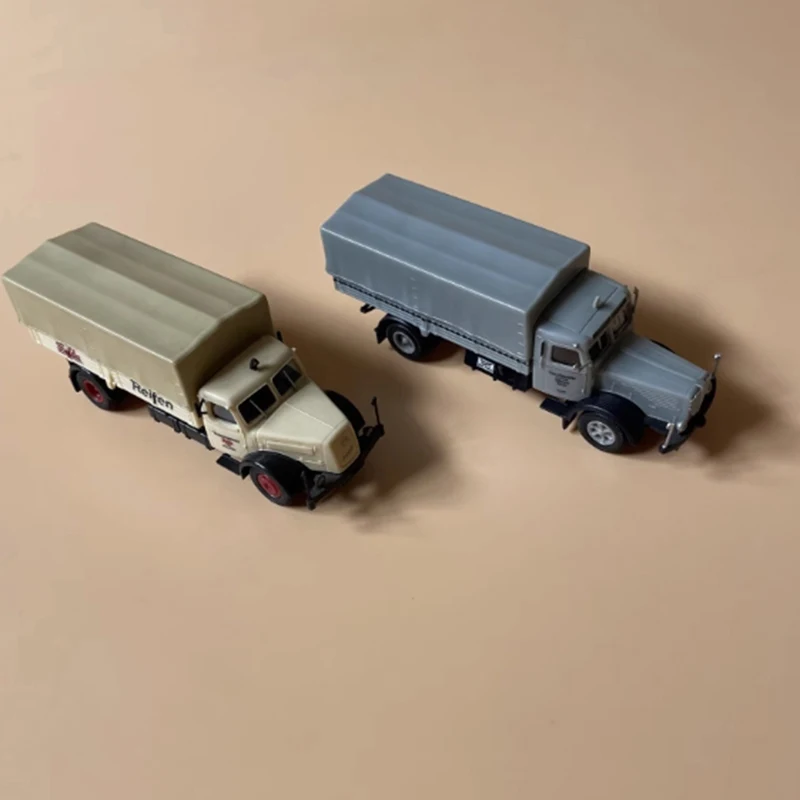 

Bulk Herpa 1:87 Henschel/Bussing NAG Plastic Old Truck Model Static Collection Decorated Holiday Gifts Toys