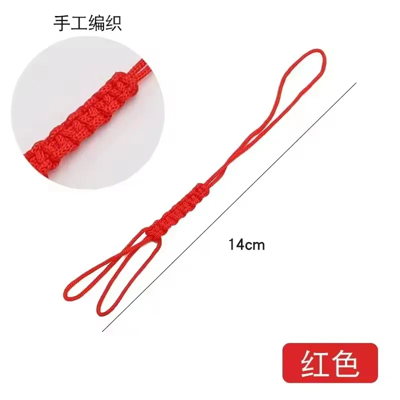 5pcs/Lot Teapot Purple Clay Teapot Rope Wrist Strap Diy Jade Thread Handmade Woven Anti Drop Tea Set Small Gift Jewelry