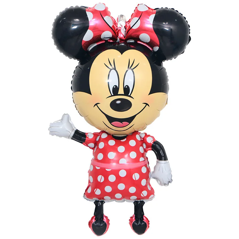 Mickey Mouse Balloon Large Wave Mickey Minnie Party Decorative Balloon