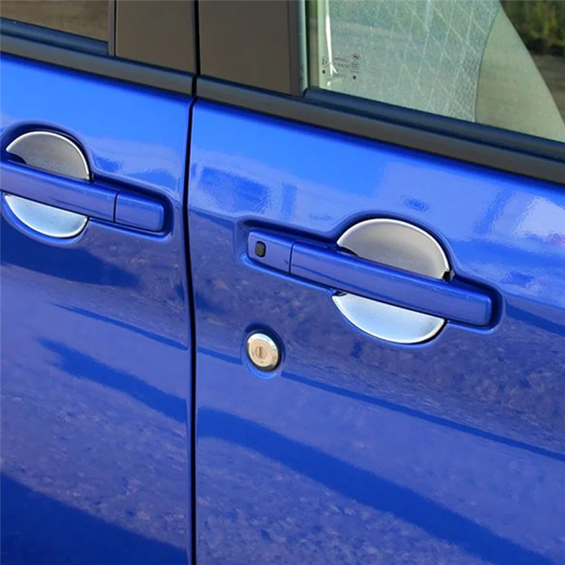 Classy-4 Pcs Exterior Door Handle Bowl Cover Chrome For Mitsubishi Delica Mini 2023 2024