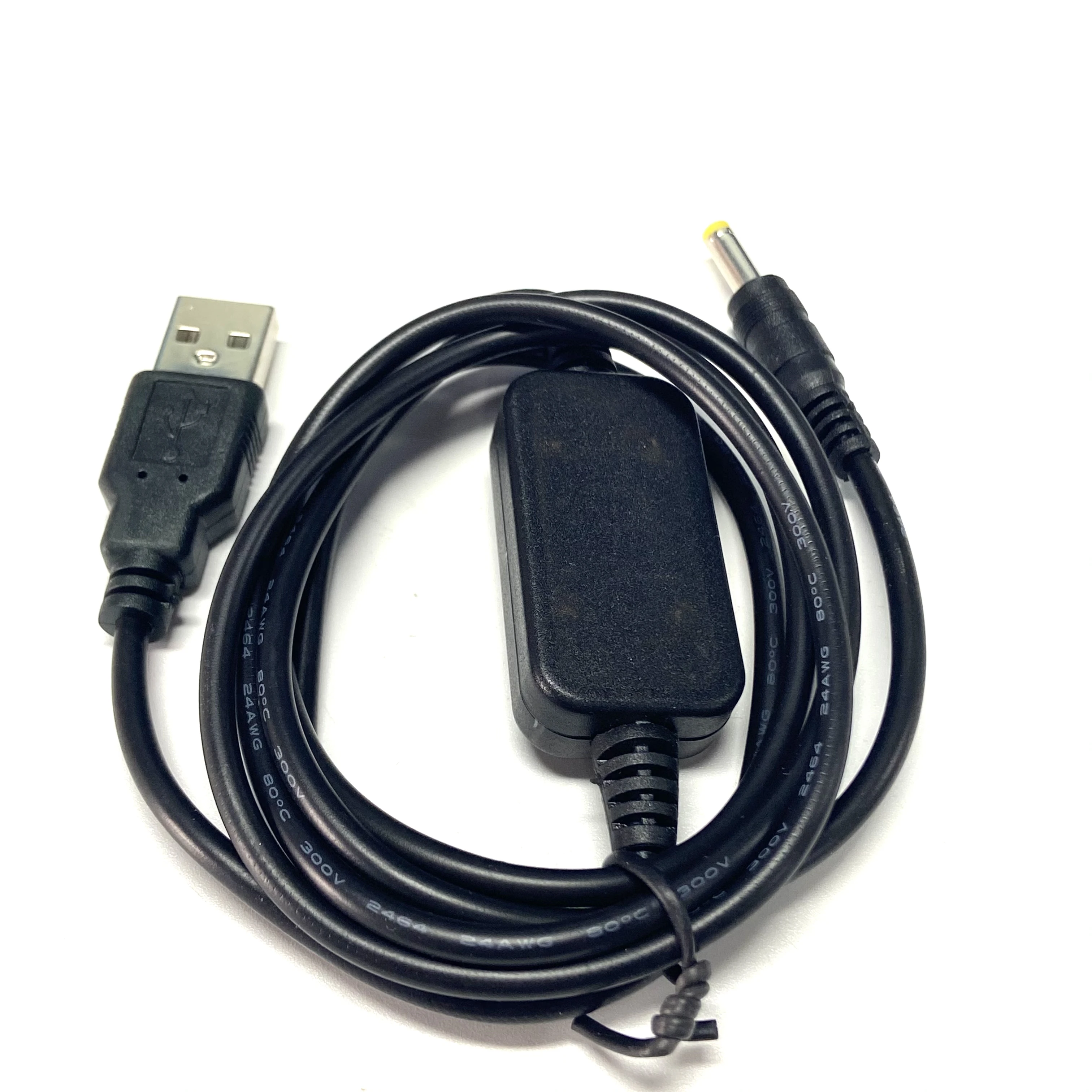 

5V to 12V USB Boost Cable Charging Power Cord At Home Smart Speaker Cable DC4.0 Plug Cable Length 1.3M