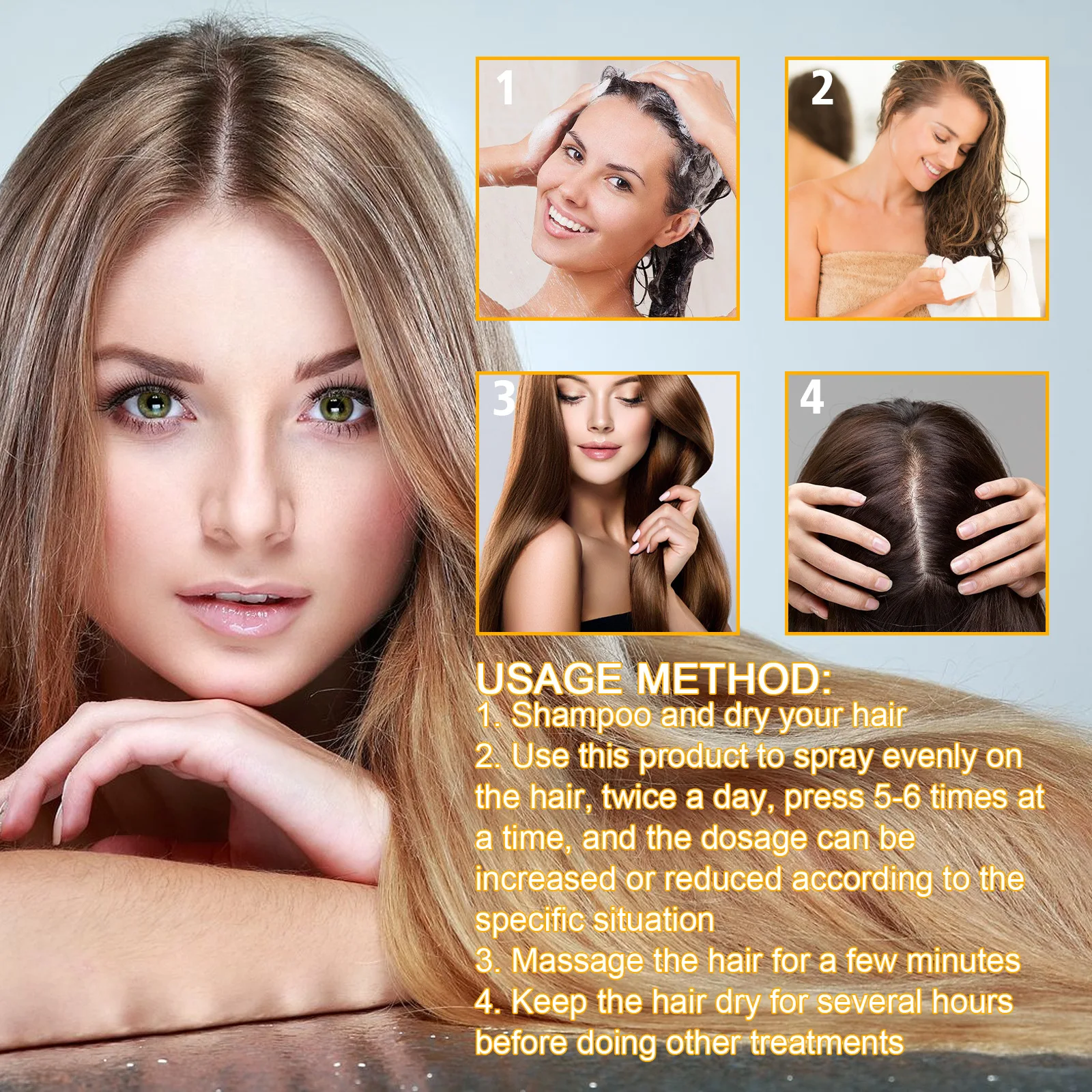 1/3/5 Box Magic Biotin Hair Serum Strengthen Smoothing Deep Nourishing Frizzy Hair Product Damaged Repair Spray Hair Oil Serum view 5