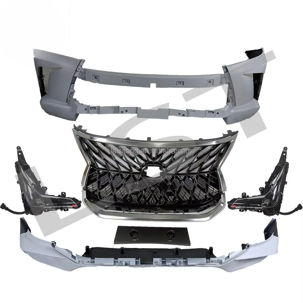 

Factory LX Front and Rear Body Kit for LEXUS 09-15 LX570 Old Upgrade Grille Bumper