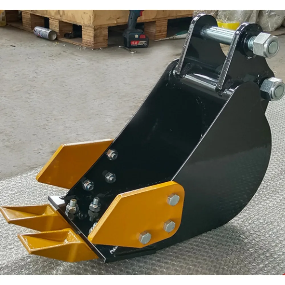 Quick Coupler Bucket Thumb Rake Attachments for Mini Excavator Hydraulic Grass Grapple Easy Install Kit