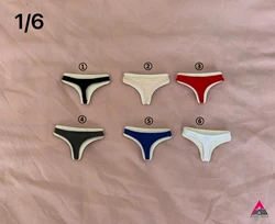 1/6 Thongs Briefs Panties Underwear Clothes Model For 12