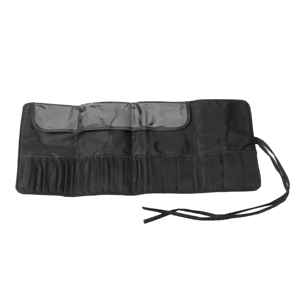 26 Holes Makeup Brush Case Waterproof Large Capacity Makeup Brush Organizer Portable Multifunctional Cosmetic Tool Storage Bag