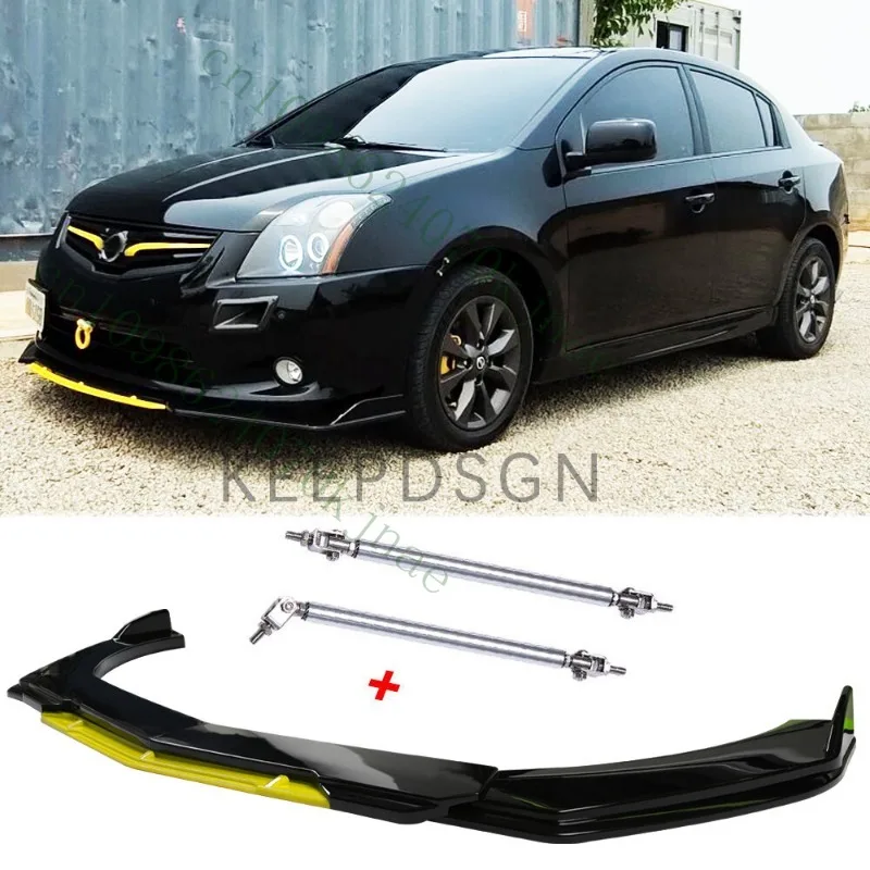 Buy Spoiler Car Front Buper Front Buper Splitter Lip Spoiler For