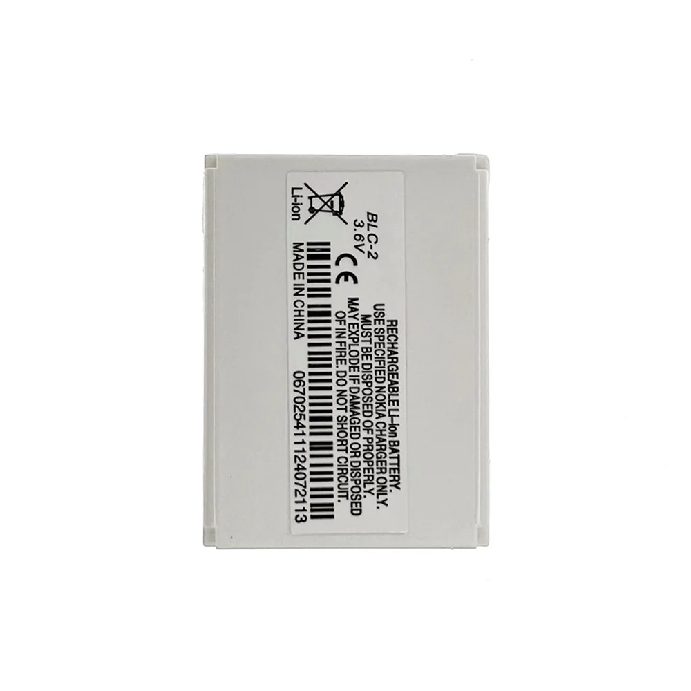 정품 BLC-2 BLC2 3.6V 800mAh 리튬 폴리머 배터리 Nokia 3310 3330 3410 3315 3510 5510 3530 3686 3685 3589