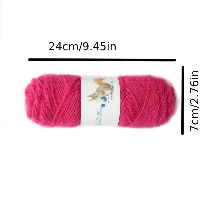 6pcs/75g/pc Solid Color Soft Yarn for Knitting and Crocheting Sweater, Shawl, Scarf Baby Hat Scarf Soft Thickness Crochet Thread