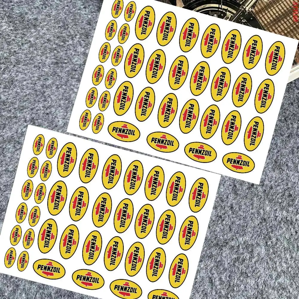 

Supercar ​​Racing P-Pennzoil Stickers For Kids Graffiti Skateboard Laptop Water Bottle Motorcycle Kawaii Sticker Toy Decals
